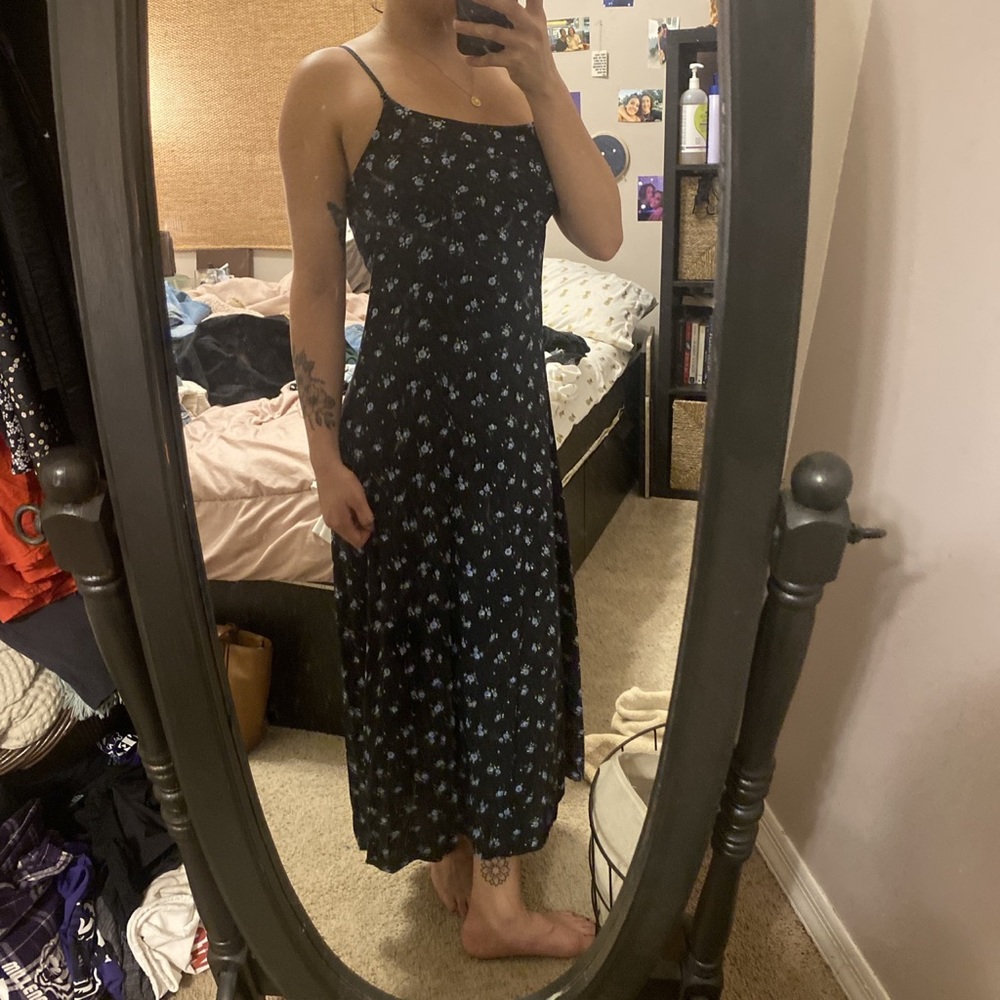 brandy melville maxi slip dress